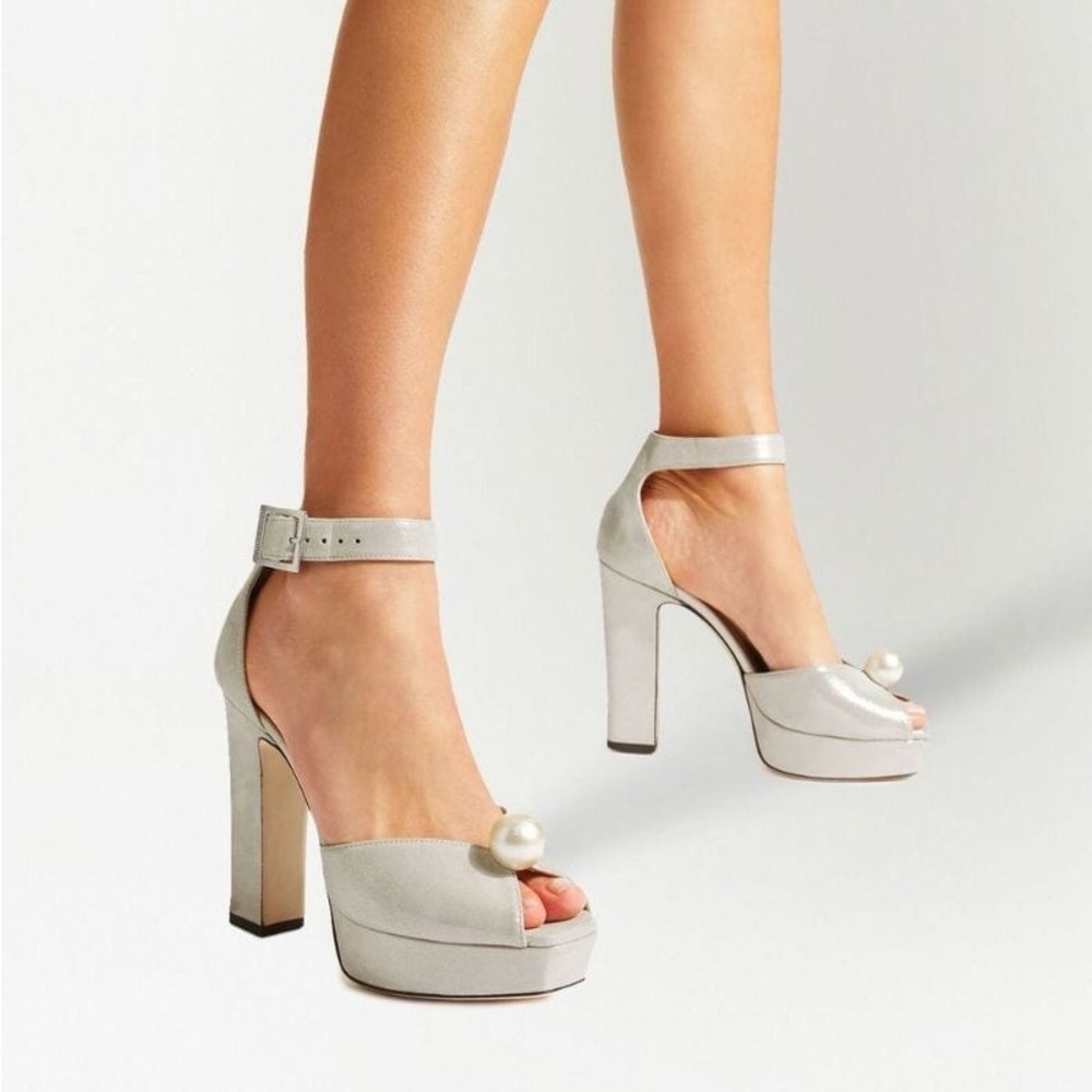 JIMMY CHOO Socorie 120mm block-heel sandals